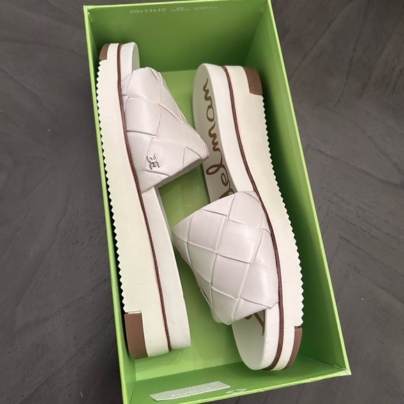 SAM EDELMAN ADALEY WOVEN SLIDE SANDAL - Picture 2 of 9